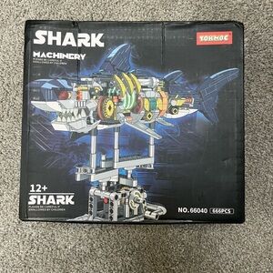Mechanical Shark Machinery Puzzle, DIY Tokmoc 66040 666pcs